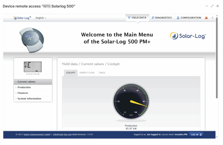 SMA Solar-Log 500